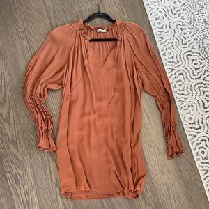 Reformation Long-Sleeve Mini Dress